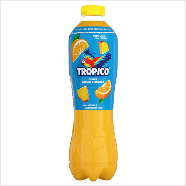 La bouteille Tropico 1,25L (orange ananas ou tropical)