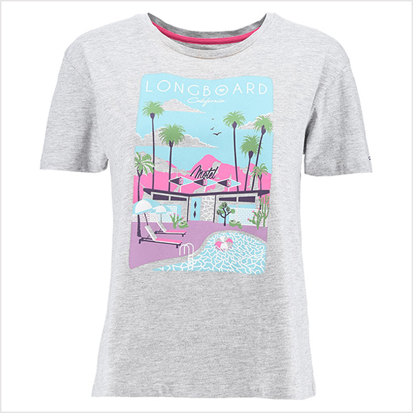 Tee-shirt femme coloris assortis