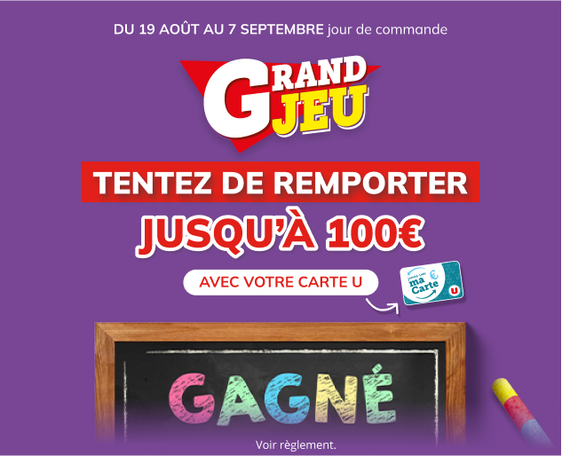 Grand jeu de la rentrée avec U