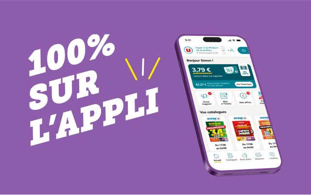 RDV sur l'appli