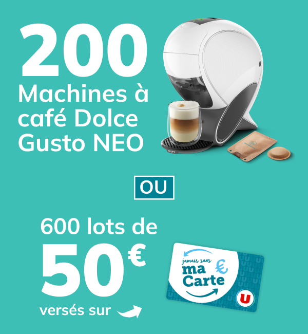 Dotations jeu Dolce Gusto