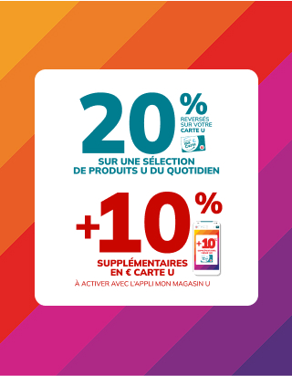 sélection Carte U 50 ans