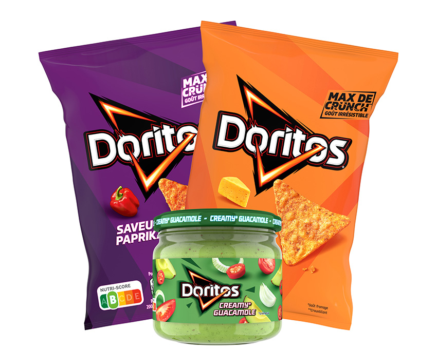 SUR TOUTE LA GAMME DORITOS