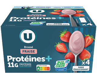 Brassé Fraise Protéines+
