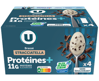 Brassé Stracciatella Protéines+