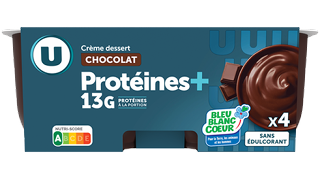 Crème dessert Chocolat Protéines+