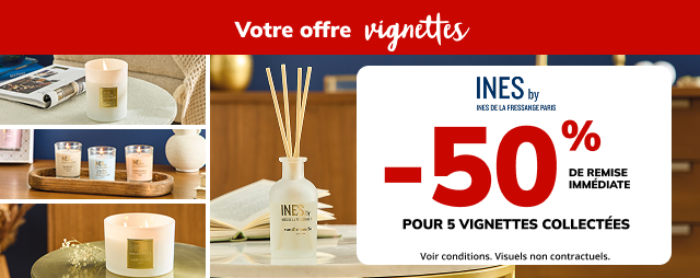 Collectez vos vignettes Ines by Ines De La Fressange Paris