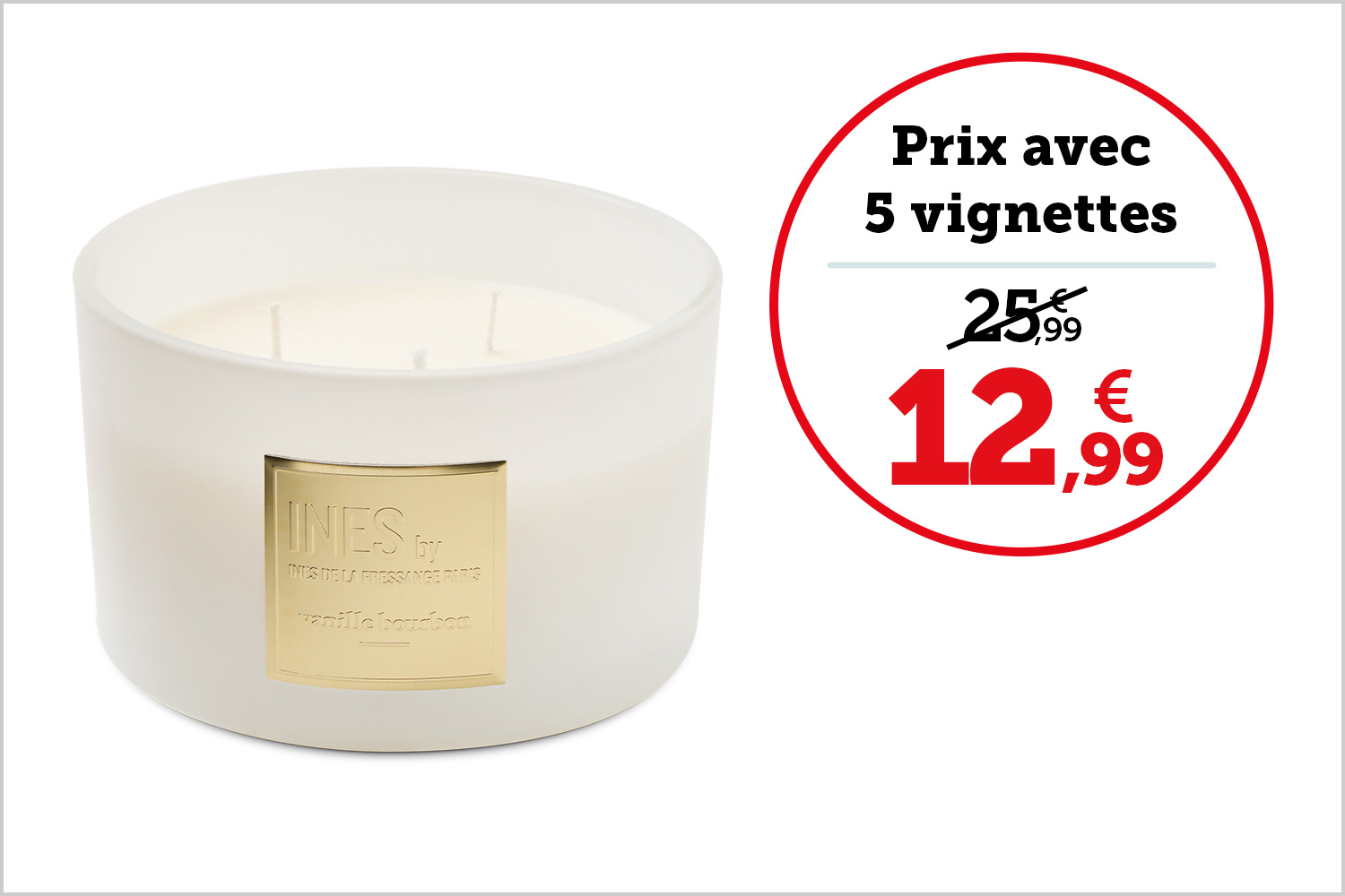 BOUGIE PARFUMÉE 450 g - vanille bourbon