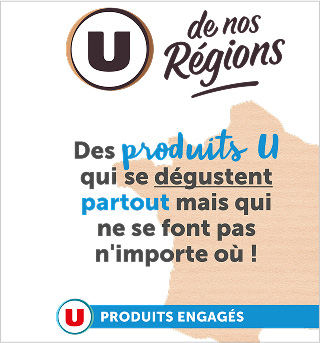 Des produits U qui se dégustent partout !