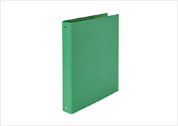 Classeur rigide A4 4 anneaux dos 40mm vert