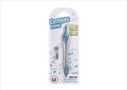 Compas métal mine + recharge