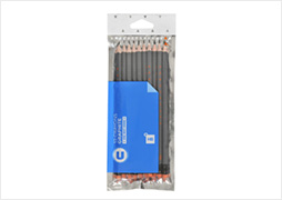 Crayon de papier HB avec bout gomme pack de 10