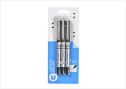 Stylo roller pointe moyenne 0,7mm noir