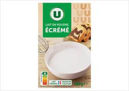 LAIT ECREME POUDRE U - La boîte de 300 g