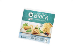 FEUILLE DE BRICK U - Le sachet de 8 (soit 138 g)