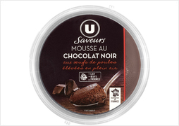 MOUSSE AU CHOCOLAT NOIR U SAVEURS