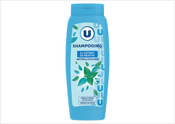 SHAMPOOING ANTIPELLICULAIRE MENTHE U - Le flacon de 500 ML