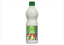 SAUCE CRUDITES AUX FINES HERBES U - La bouteille de 500ml