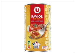 RAVIOLI PUR BŒUF U La boîte de 1,2kg