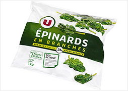 U Épinards en branches sachet de 1kg