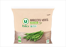 U BIO Haricots verts très fin 600g