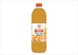 U pur jus d'orange sans pulpe - bouteille de 2L