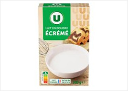 U Lait écrémé en poudre 300g