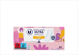 Protège-lingerie ultra-minces normal plats x30