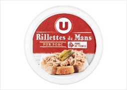 U Rillettes du Mans - pot de 400g