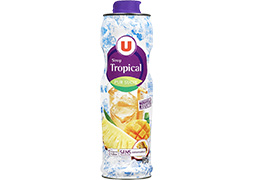 U Sirop tropical bidon de 75cl