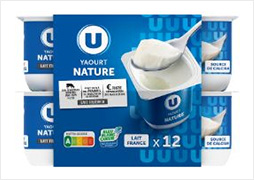 U Yaourt nature 12x125g