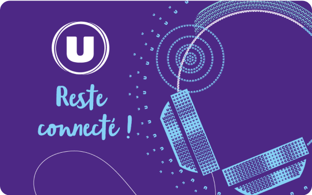 reste connecté !