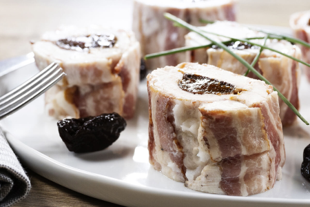 Blanc de poulet farcis aux pruneaux